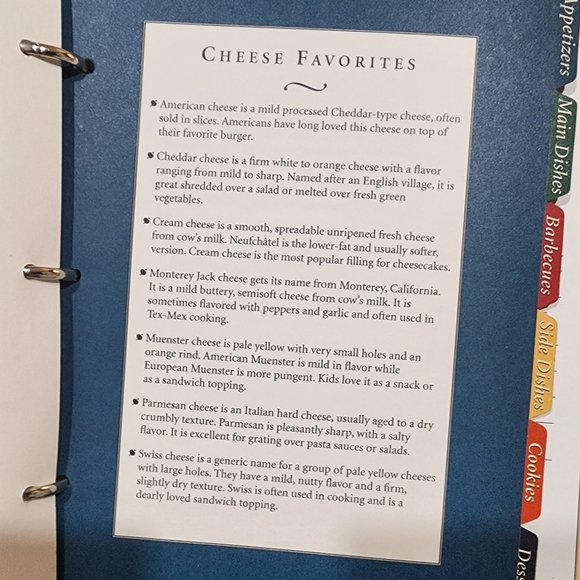 Colorful Recipe Collection Binder  for Home Kitchen - Picture 4 of 10